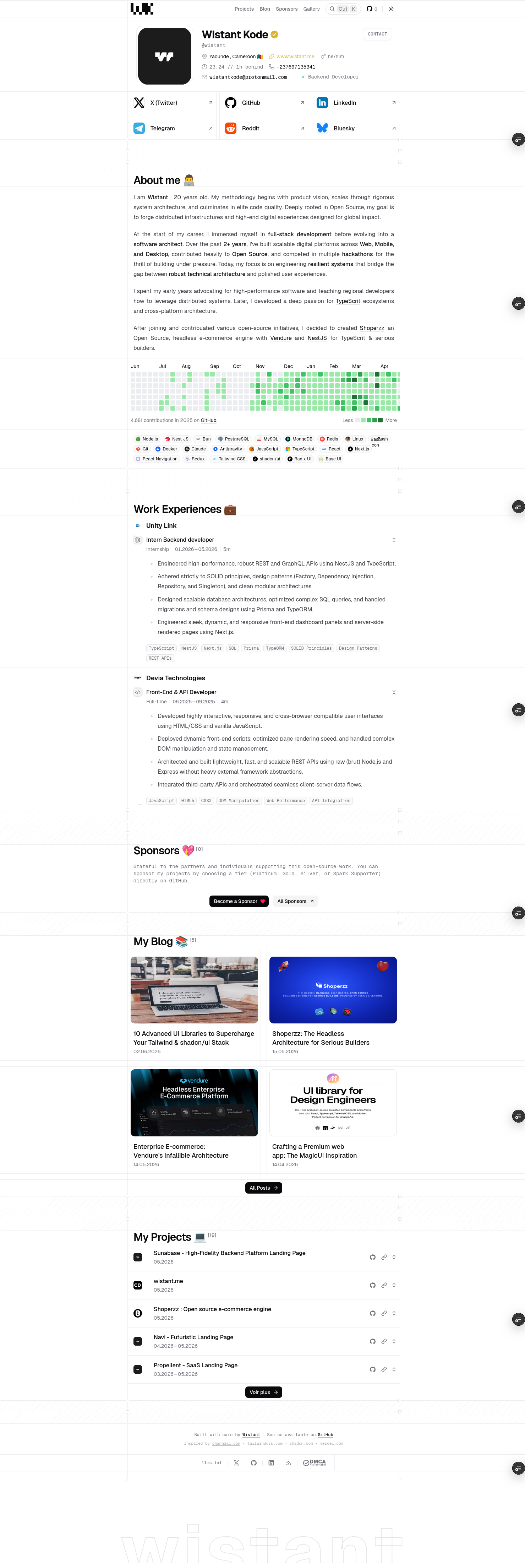 Building a Pixel-Perfect Developer Portfolio and Component Registry: My Design Engineering Journey